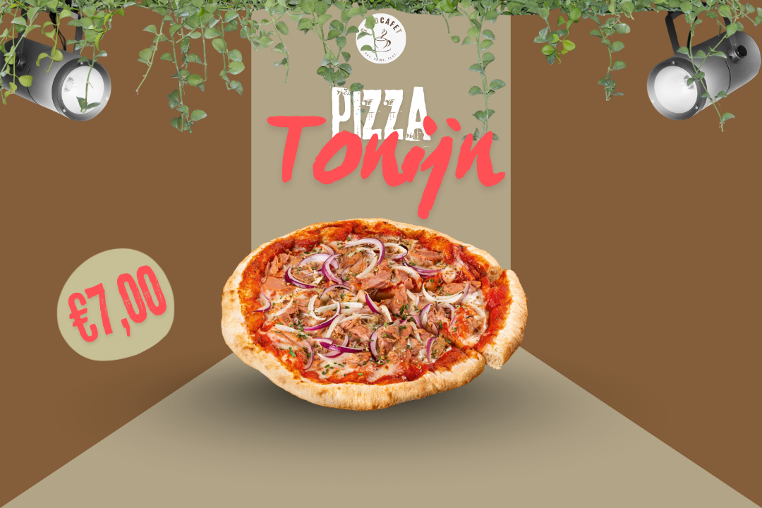 Pizza : tonijn