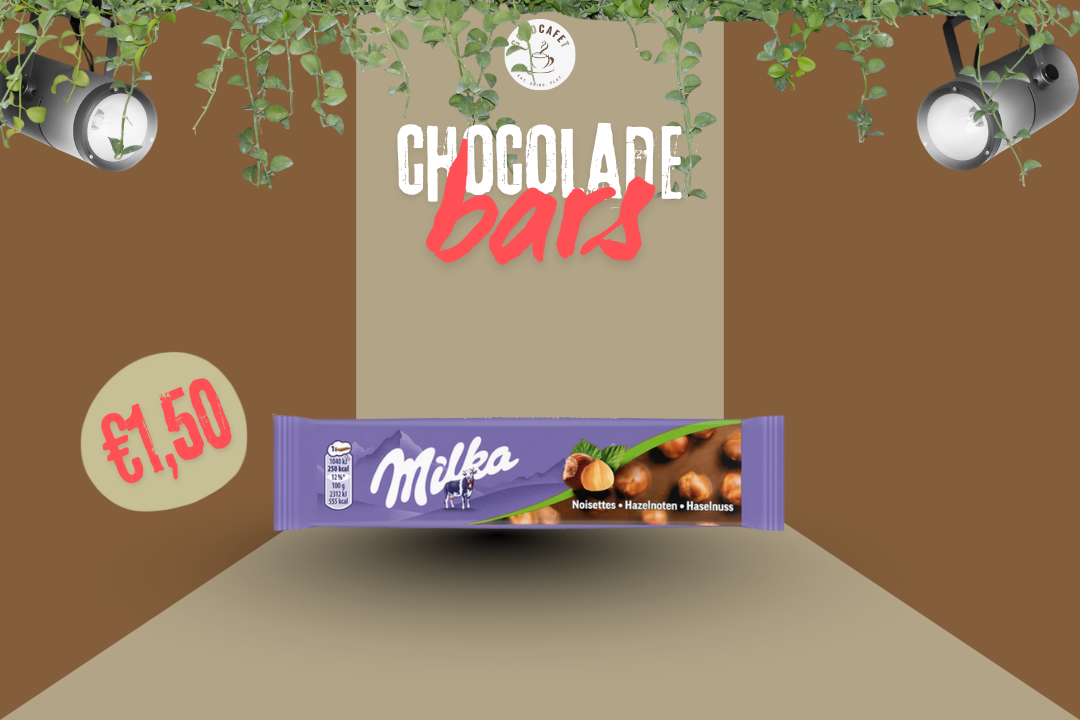 Milka chocolate bar