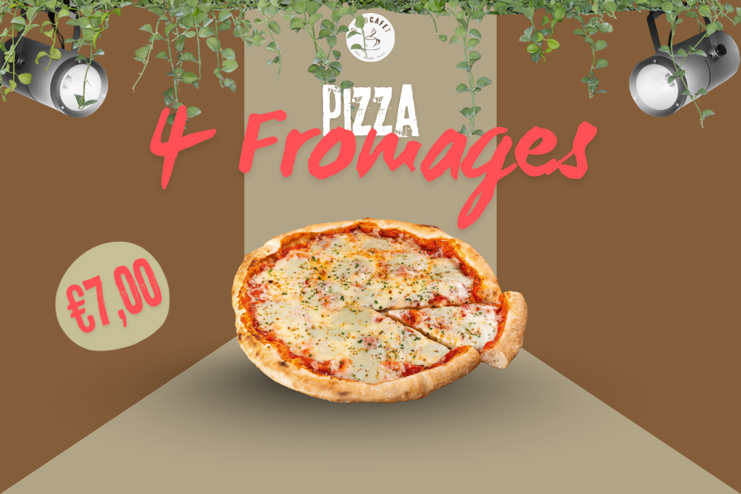 Pizza : 4 Fromages